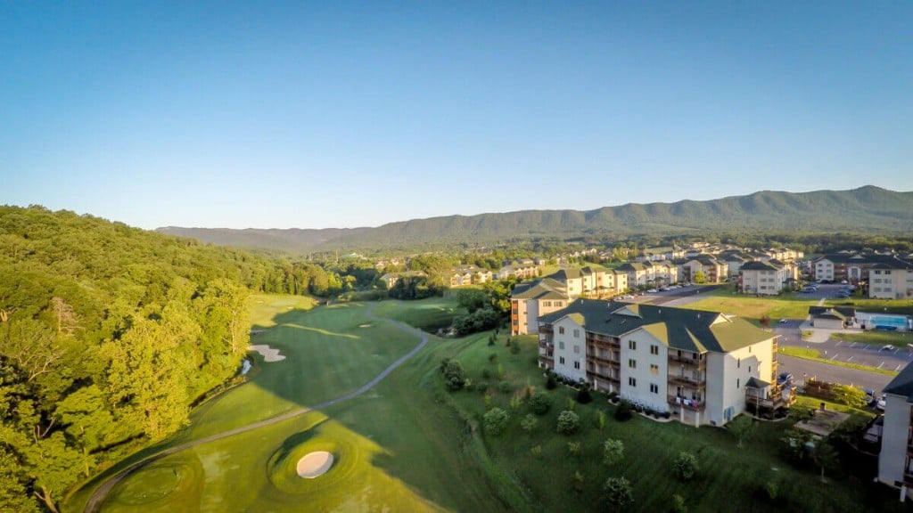 Golf course at Massanutten Resort