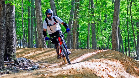 Mountain biking at Massanutten Resort